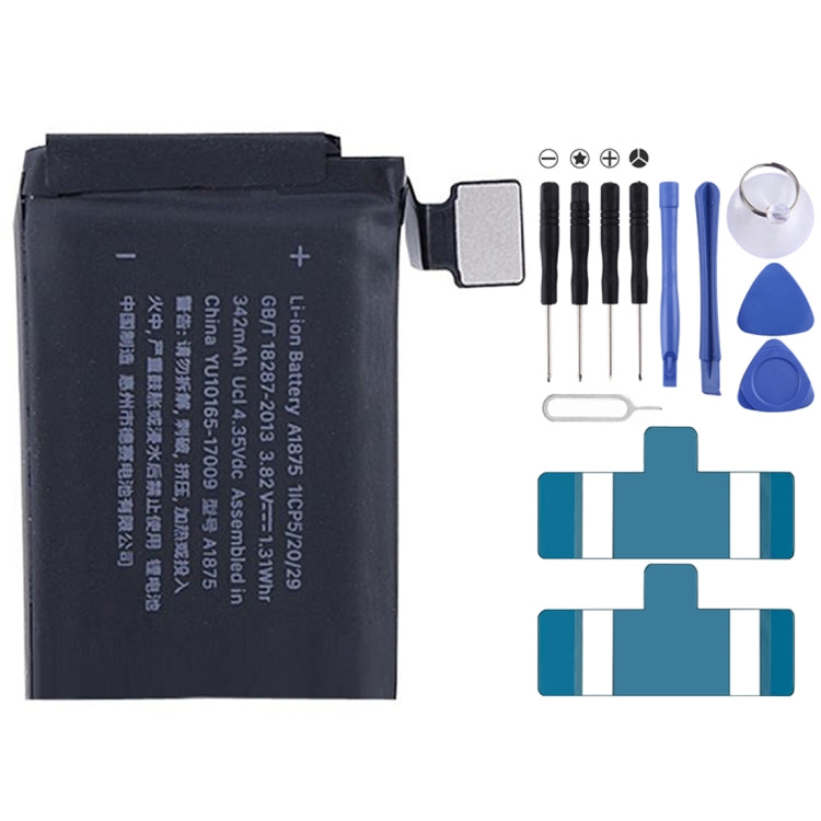 342mAh Lithium-ion Battery for Apple Watch Series 3 GPS 42mm, For Apple Watch Series 3 GPS 42mm 342mAh Lithium-ion Battery for Apple Watch Series 3 GPS 42mm, For Apple Watch Series 3 GPS 42mm